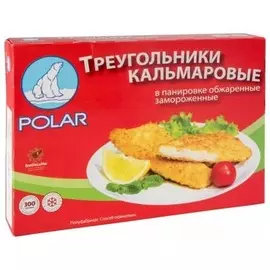 Треугольники кальмаровые в панировке Polar 600 г