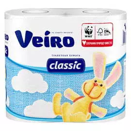 Бумага туалетная Veiro 4шт