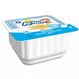 Творог фруктовый злаки Агуша 100г