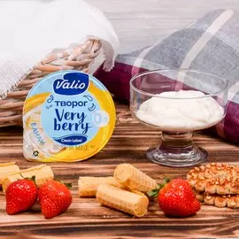 Творог Валио с бананом 0,1% 140г