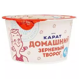 Творог зерненый домашний Карат 4% 200г