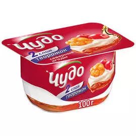Творожок северные ягоды Чудо 4,2% 100г