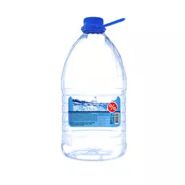 Вода питьевая негазированная 5л "%"