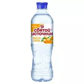 Вода питьевая негазированная с ароматом облепихи, жимолости и экстрактом можжевельника Святой Источник 0,5л