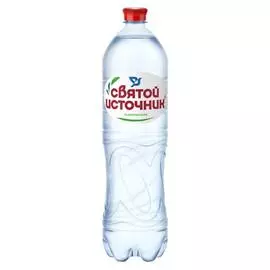 Вода природная газированная Святой Источник 1,5л