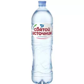 Вода природная негазированная Святой Источник 1,5л
