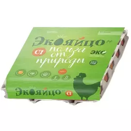 Яйца Экояйцо Волжанин 20шт С1
