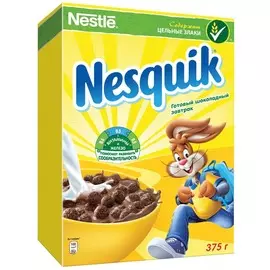 Завтрак молочный шоколадный коробка Nesquik 375г