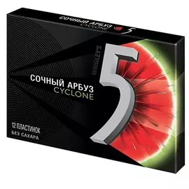 Ж/резинка 5 Cyclone 31,2г Сочный арбуз