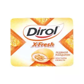 Жевательная резинка мандарин Dirol X-Fresh 18 г