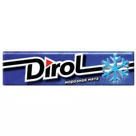 Жевательная резинка морозная мята Dirol 13,6г