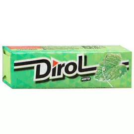 Жевательная резинка мята Dirol 16 г