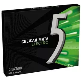 Жевательная резинка свежая мята Electro 31,2г