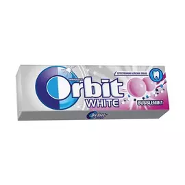 Жевательная резинка white bubblemint Orbit 13,6г