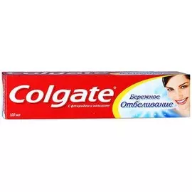 Зубная паста бережное отбеливание Colgate 100мл