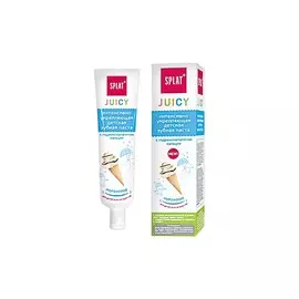 Зубная паста детская укрепленная мороженое Splat Juicy 35мл