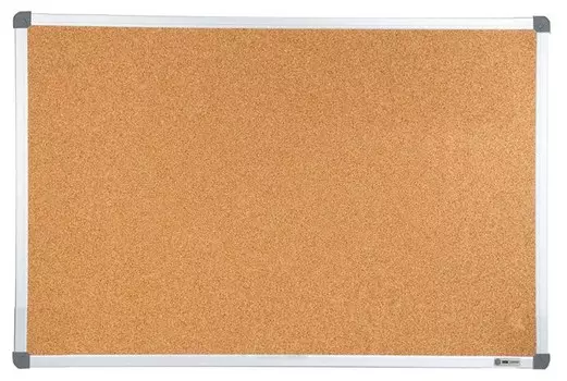Демонстрационная доска Cactus CS-CBD-60X90 (60x90 см.) пробковая, алюминиевая рама