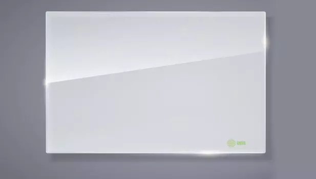 Демонстрационная доска Cactus CS-GBD-65x100-WT (65x100 см.) магнитно-маркерная, стеклянная, белая