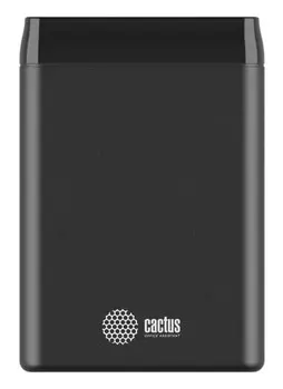 Мобильный аккумулятор Cactus CS-PBFSST-5000 Li-Pol 5000mAh 2A+2.1A графит 2xUSB