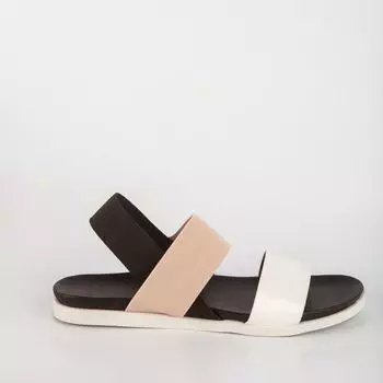 Белые сандалии из эко-кожи Calipso