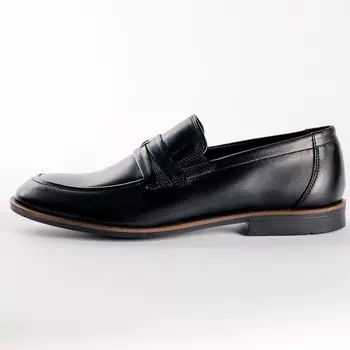 Черные кожаные туфли Calipso