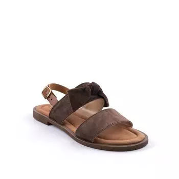 Коричневые кожаные сандалии Calipso