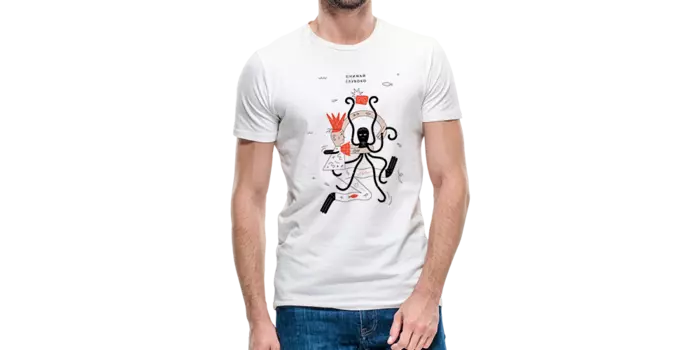 Футболка "Снимай глубоко"