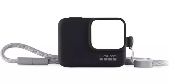 Силиконовый чехол с ремешком для GoPro HERO5/6/7 Sleeve + Lanyard