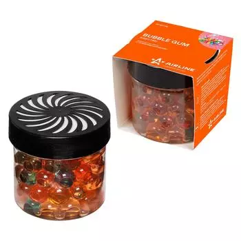 Ароматизатор-банка с гелевыми шариками бабл гам AIRLINE