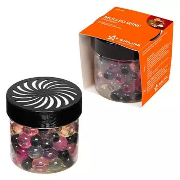 Ароматизатор-банка с гелевыми шариками глинтвейн AIRLINE