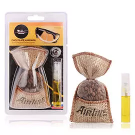 Ароматизатор "Кофе в мешочке со спреем" шоколадный мандарин AIRLINE