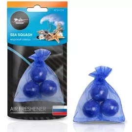 Ароматизатор "Шарики в мешочке" морской сквош AIRLINE