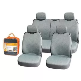 Чехлы-майки "Виспер" комплект передние/задние, цвет серый, материал жаккард AIRLINE