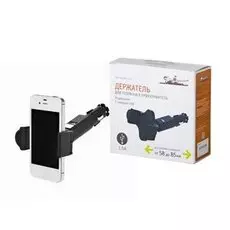 Держатель для телефона в прикуриватель раздвижной с зарядкой USB AIRLINE