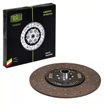 Диск сцепления ведомый для автомобилей КамАЗ-ЕВРО (КПП-ZF-16S-151, 8S-1315, 16S-1825, 16S-182) TRIALLI