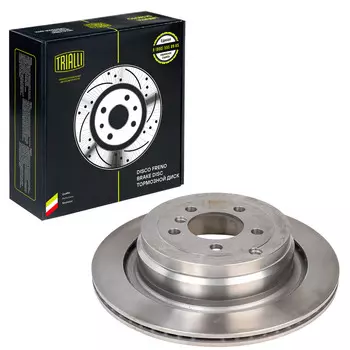 Диск тормозной для автомобилей Land Rover Range Rover III (02-) 3.6d/4.2i/4.4i/5.0i задний d=354 TRIALLI