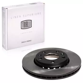 Диск тормозной передний для автомобилей Renault Duster (10-)/Arkana (19-) Linea Superiore TRIALLI