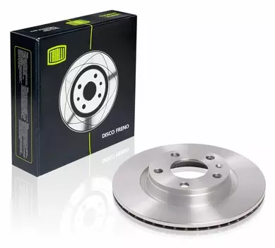 Диск тормозной передний для автомобилей VW Passat B5 (96-) d=280 TRIALLI