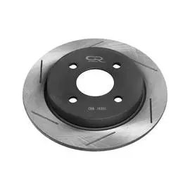 Диск тормозной высокоуглеродистый с технической выточкой и окраской задний для автомобилей Ford Fiesta ST (01-) d=253 4*108 TRIALLI