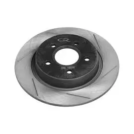 Диск тормозной высокоуглеродистый с технической выточкой и окраской задний для автомобилей Ford Focus II ST (05-) d=280 5*108 TRIALLI