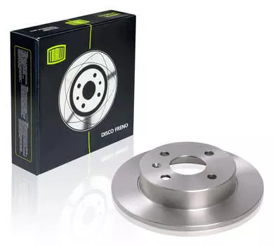 Диск тормозной задний для автомобилей Opel Astra H (04-) d=240, 4 отв. TRIALLI