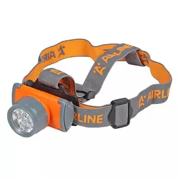 Фонарь налобный на батарейках LEDx7 AIRLINE