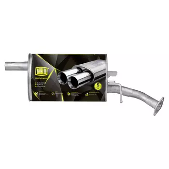 Глушитель для автомобилей Chery Fora (06-) 2.0i основной (алюминизированная сталь) TRIALLI