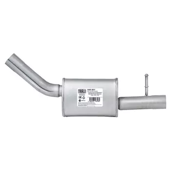 Глушитель для автомобилей VW Tiguan (08-) 2.0i доп. (резонатор) (алюминизированная сталь) TRIALLI