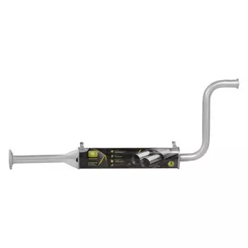 Глушитель для автомобилей Лада 2108 дополнительный (резонатор) под катализатор усиленный фланец (алюминизированная сталь) (EAM 0108s) TRIALLI