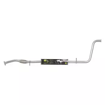 Глушитель для автомобилей Лада Vesta (15-) дополнительный (резонатор) с гофрой (алюминизированная сталь) TRIALLI