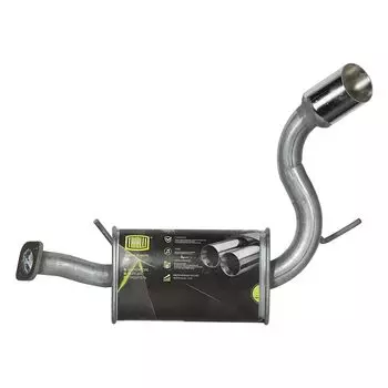 Глушитель для автомобилей Chevrolet Captiva (06-) 2.0d основной (алюминизированная сталь) правый TRIALLI