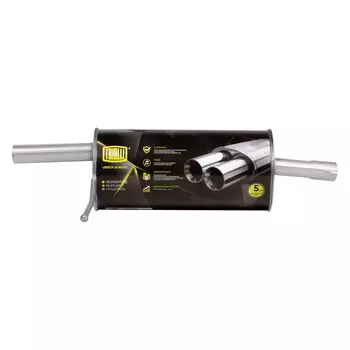 Глушитель для автомобилей Renault Duster (10-) 2WD основной (алюминизированная сталь) TRIALLI