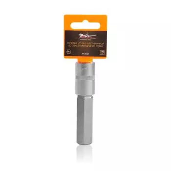 Головка 1/2" DR с шестигранной вставкой 19мм длиной 100мм AIRLINE