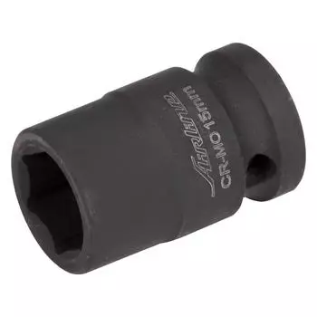Головка ударная торцевая 1/2" DR шестигранная 15мм AIRLINE